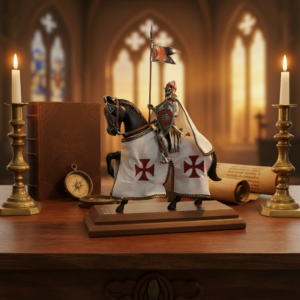 Mounted Templar Knight Ornament
