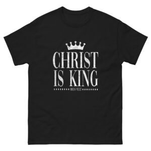 Christ Is King Crown - T Shirt