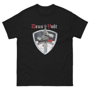 Deus Vult Sword - T Shirt